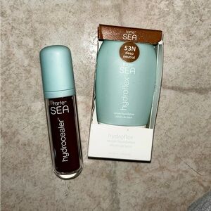 Tarte 2 piece- Amazonian Clay 16 hour Foundation + Hydrocealor 53N Deep Neutral